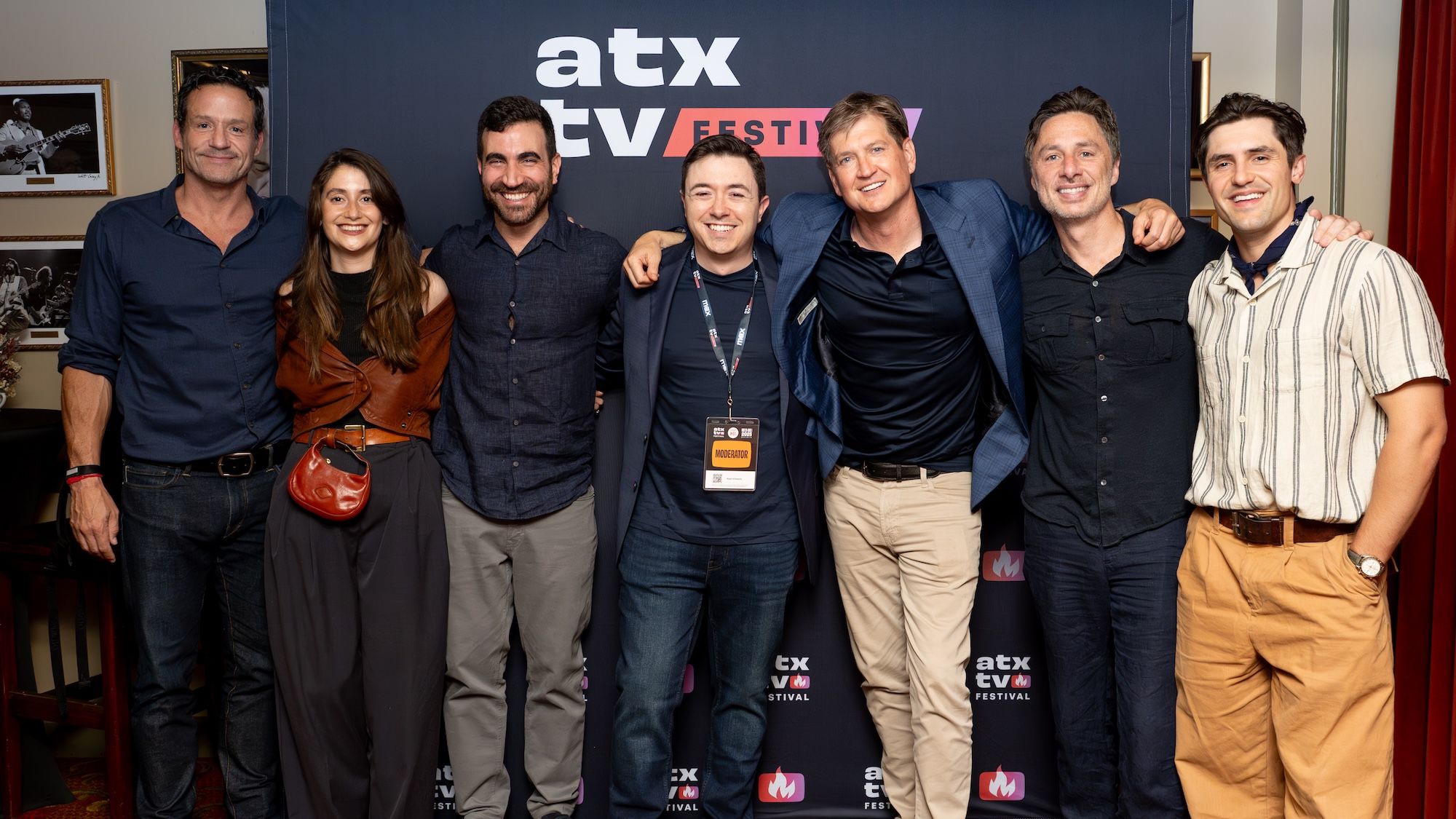 Ryan moderates the Bill Lawrence & Friends panel at ATX TV Festival in Austin, Texas — May 31, 2025