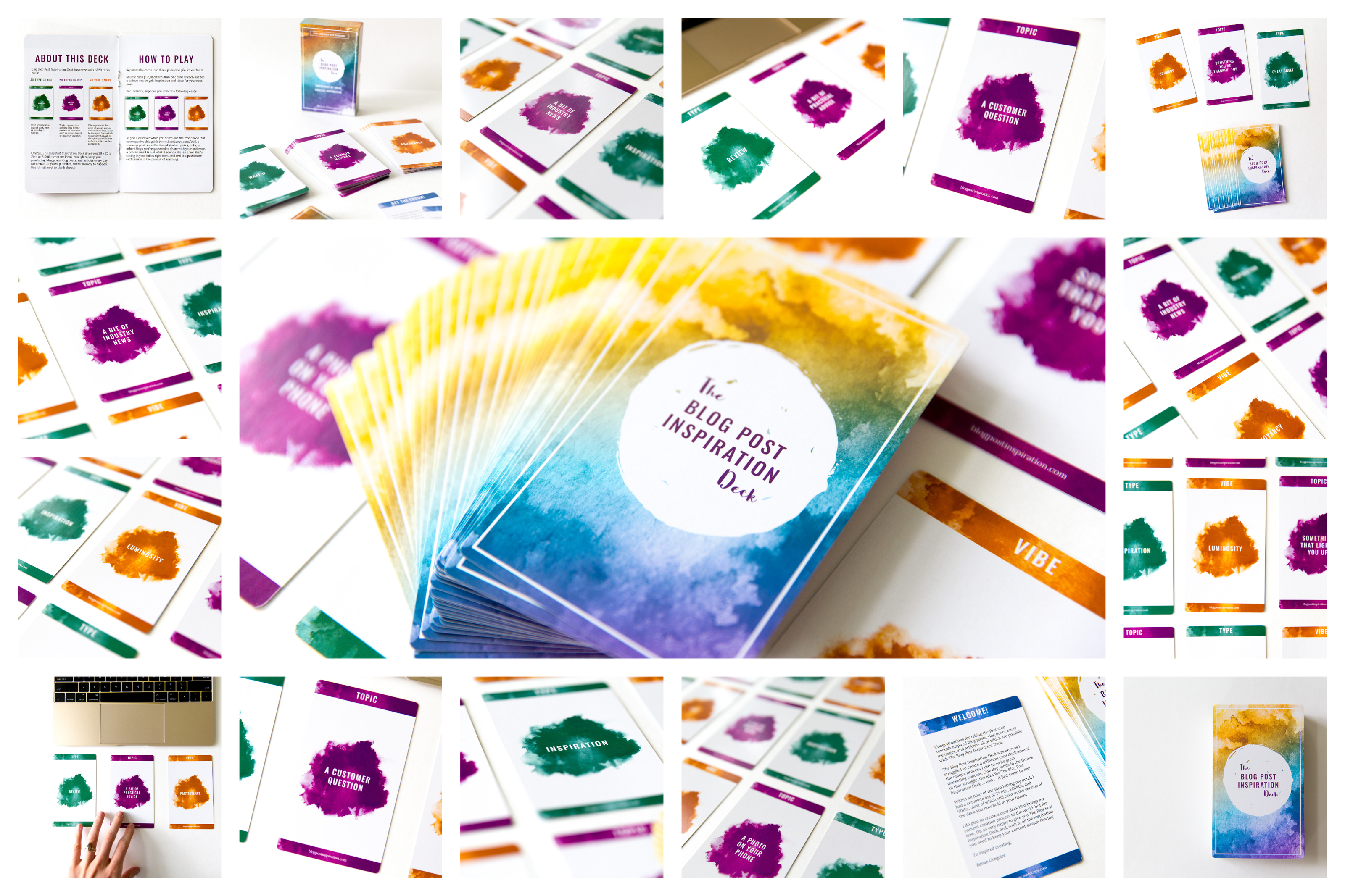 Yep. Imagine that, in the age of AI: a real card deck! You can hold and shuffle the cards in your hand :)