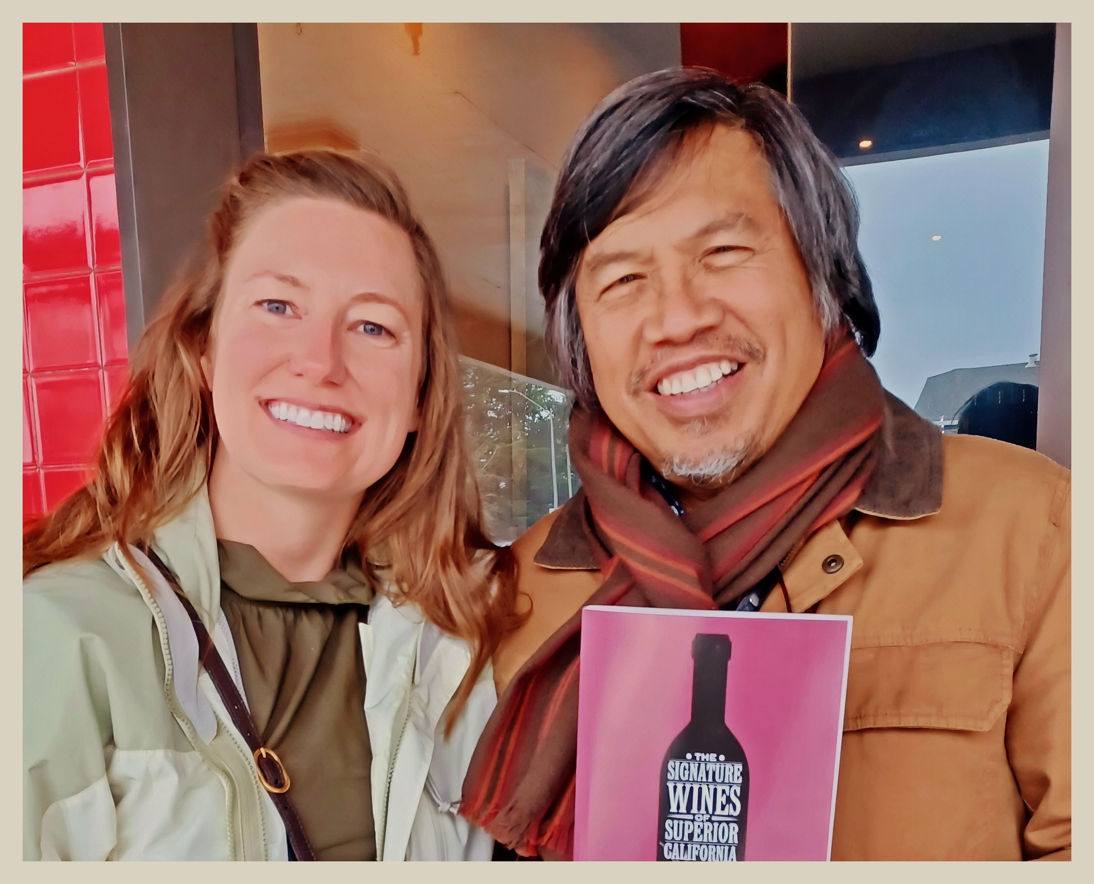 The author with Dr. Stephanie Bolton, 2022, Lodi.